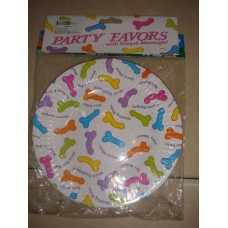 6 צלחות עם הדפס בולבולים